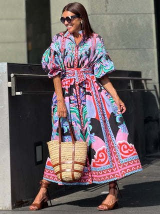 Dress Phoebe Print Black