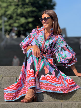 Dress Phoebe Print Black