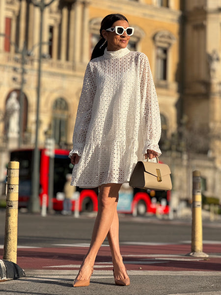 Dress Solveig Lace White