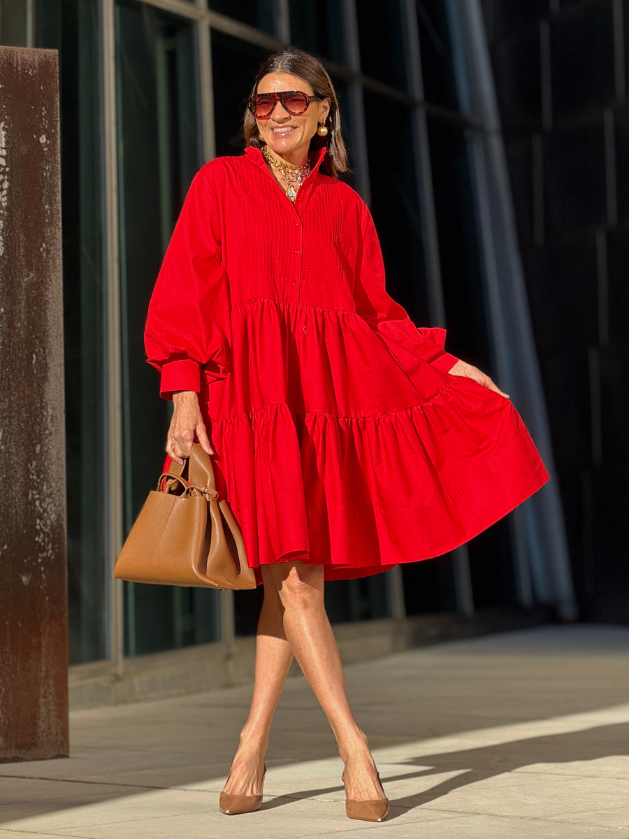 Vestido Cecilia rojo