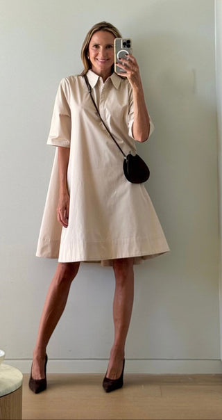 Kleid Laetitia Beige