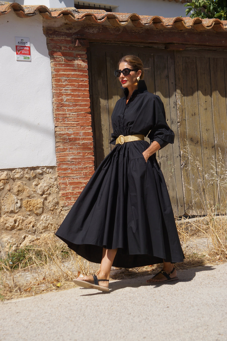 Abito Charlotte Nero
