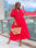 Robe Phoebe rouge