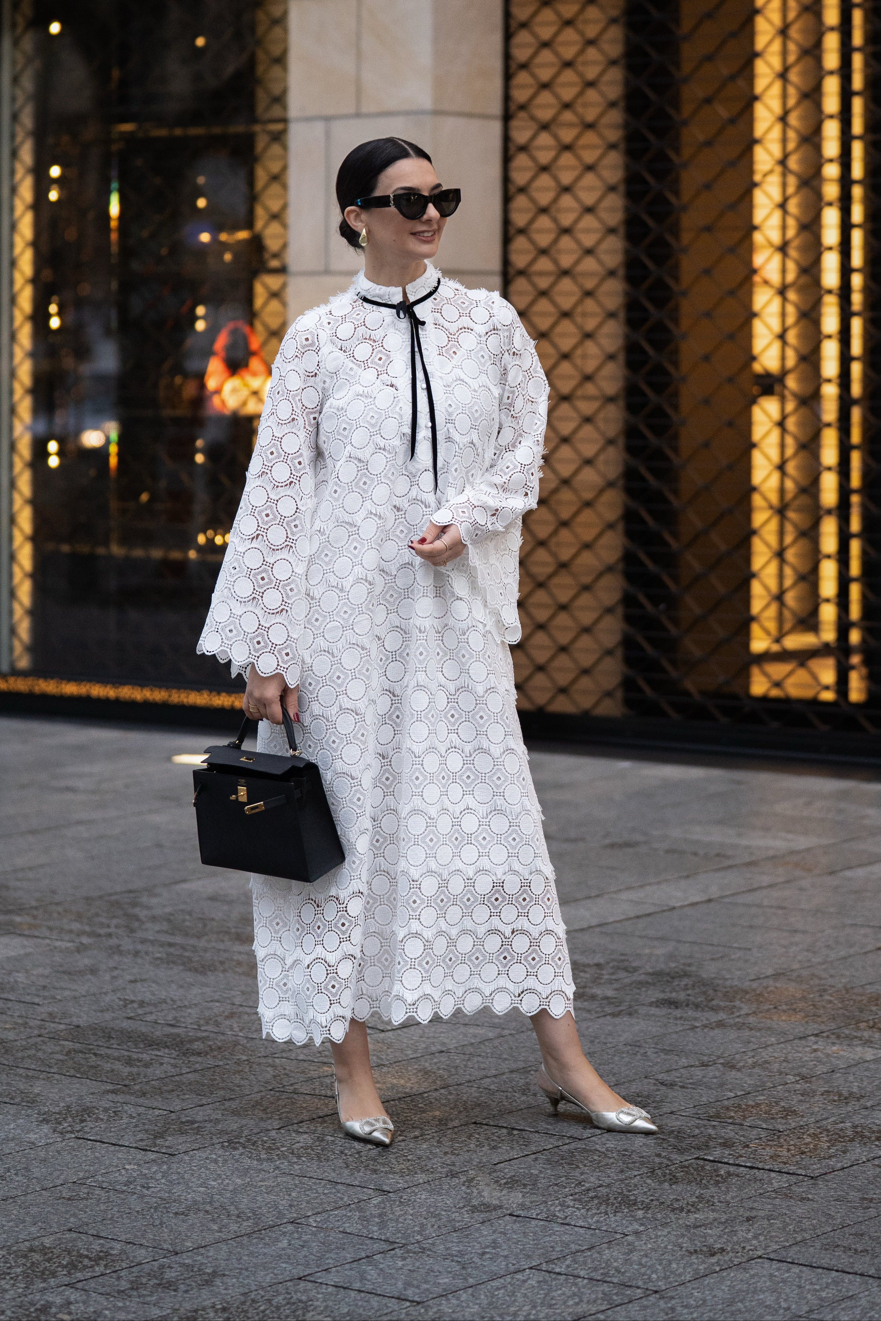 coco lace dress Dress Coco Lace White Marielle Stokkelaar
