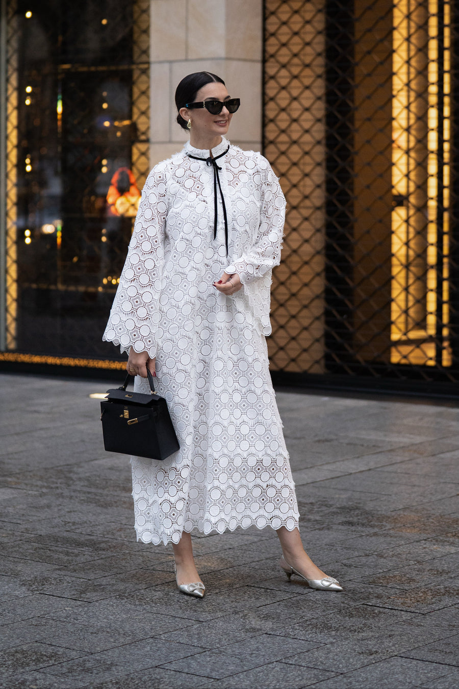 Kleid Coco Lace White