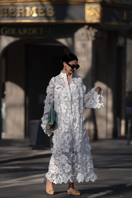 Robe Estelle Lace White