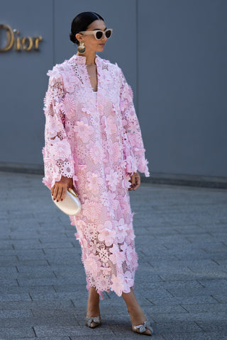 Kleid Estelle Lace Rosa