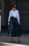 Skirt Georgina Check Navy