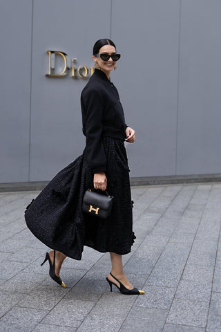 Skirt Beau Tweed Black