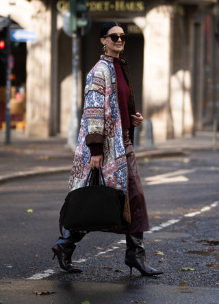 Coat Aveline Print Multicolor