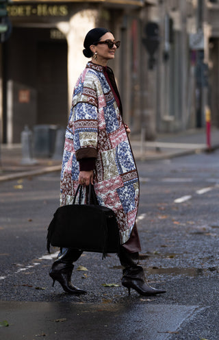 Coat Aveline Print Multicolor