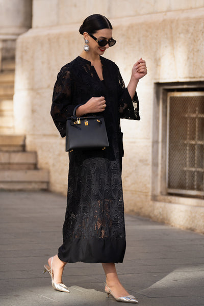 Dress Luana Lace Black – Marielle Stokkelaar