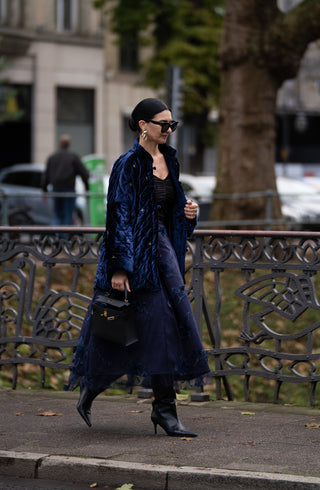 Veste Lucienne Velvet Navy