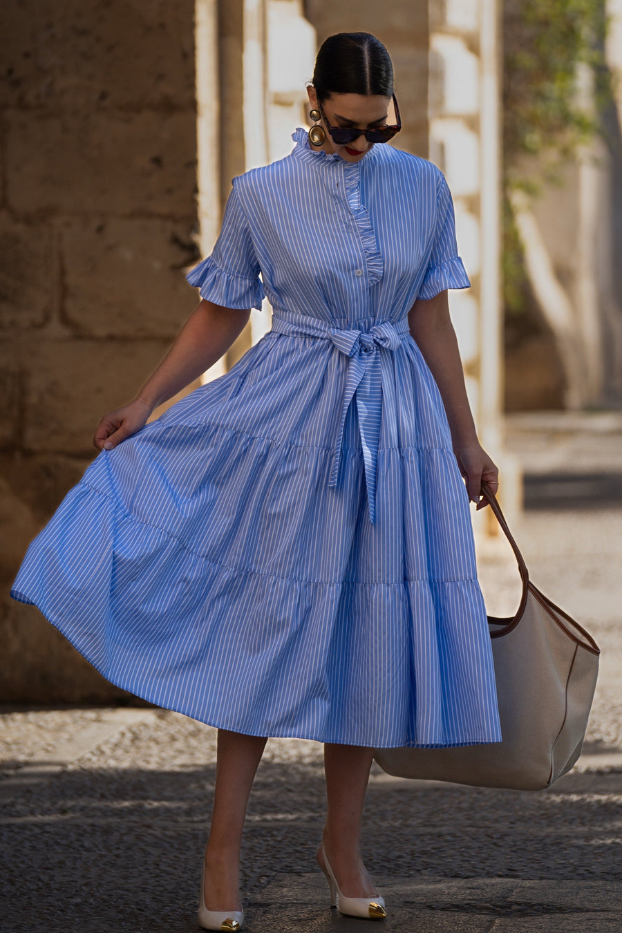 Robe Igone Bleu