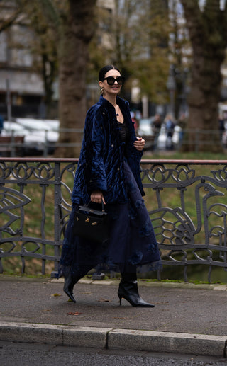 Veste Lucienne Velvet Navy
