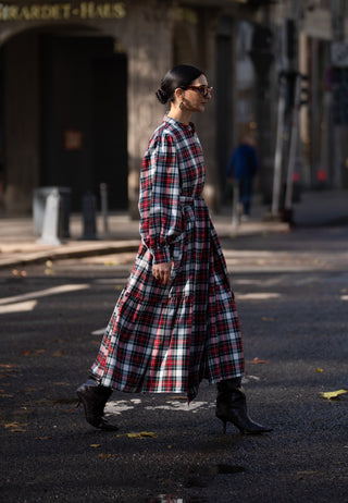 Abito Henriette Scottish Check