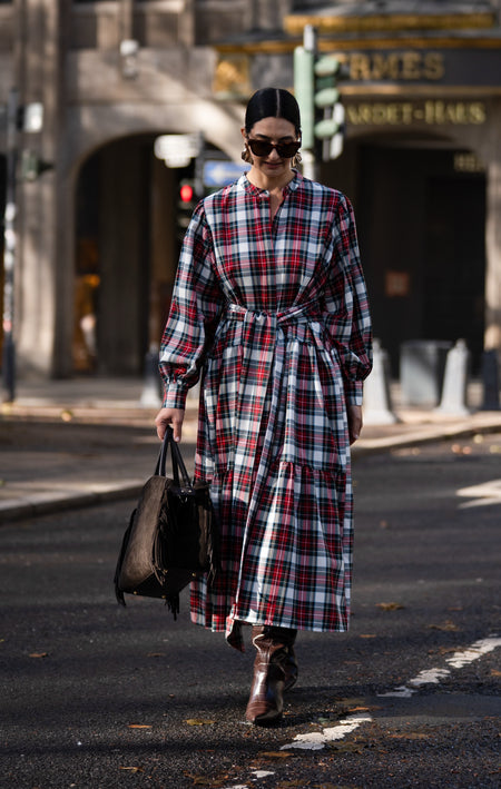 Abito Henriette Scottish Check