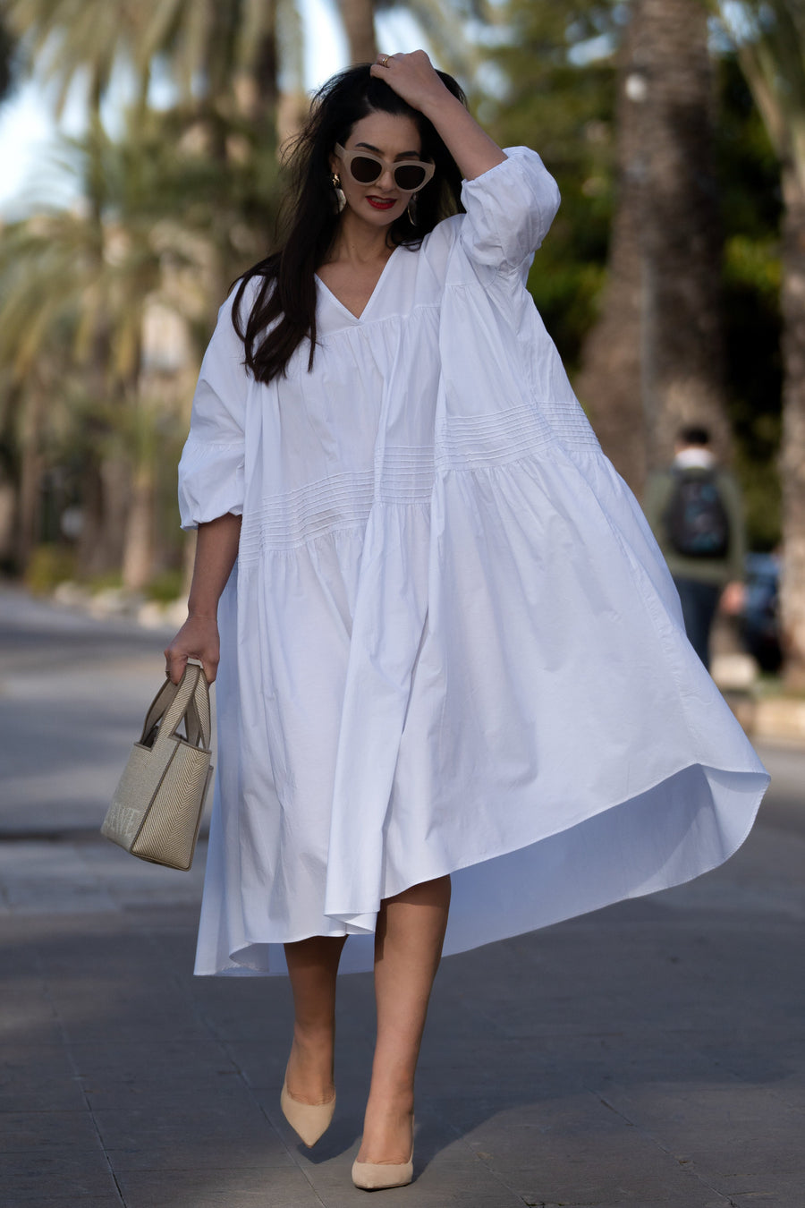 Kleid Chrissy White