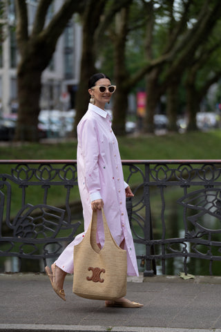 Dress Vittoria Embroidery Pink