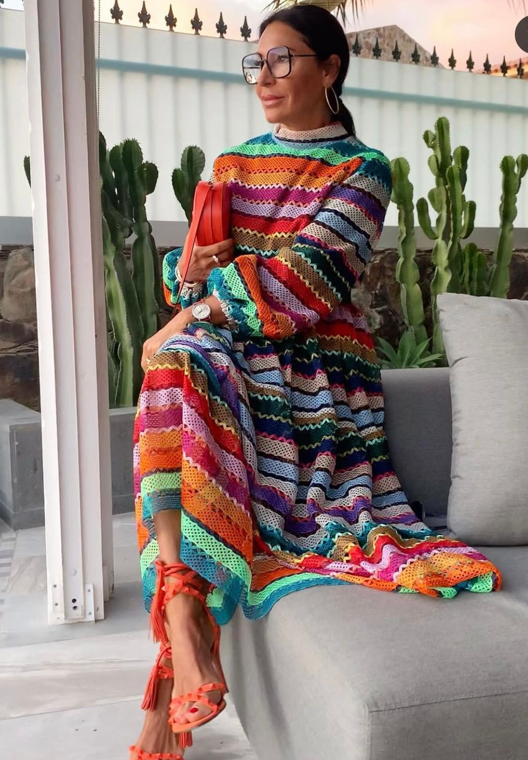 Dress Kim multicolour Cotton Fabric