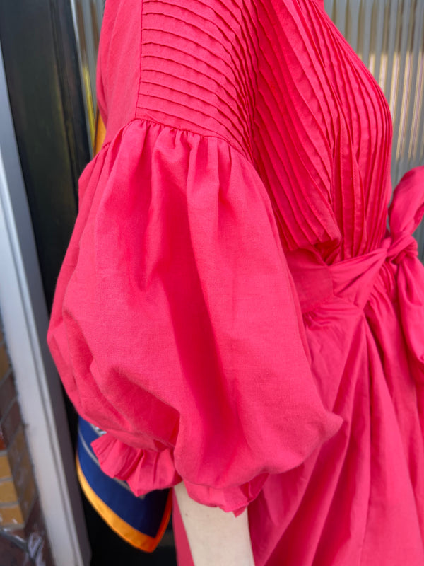 Dress Phoebe Red Marielle Stokkelaar