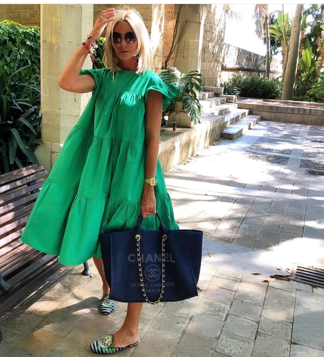 Dress Caro Green